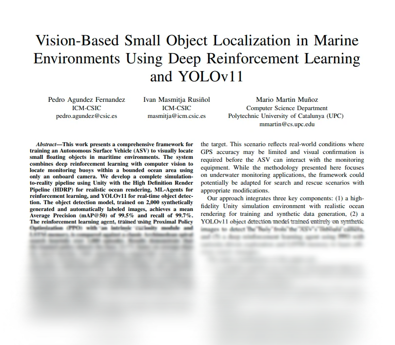 Buoy localization project cover